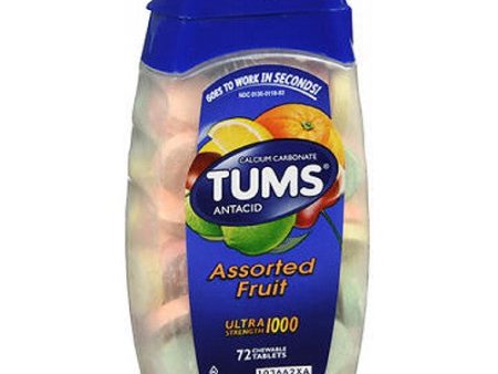 Tums Ultra 1000 Assorted Fruit 72 tabs By Tums Fashion