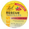 Rescue Pastilles Tin Cranberry 1.7 Oz By Bach Flower Essences For Discount