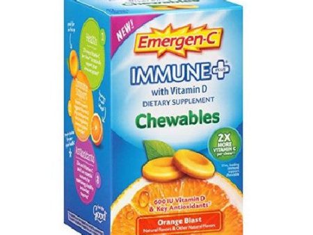 Emer gen-C Immune Chewables Orange 42 Tabs By Alacer Online