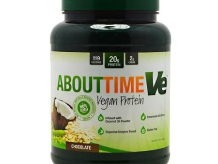 ABOUT TIME VEGAN PROT - Chocolate 2 lbs on Sale