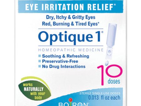 Optique 1 Eye Drops Eye Irritation 10 Dose By Boiron Hot on Sale