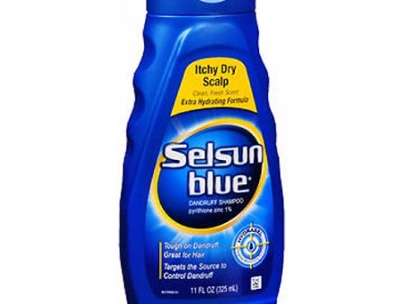 Selsun Blue Dandruff Shampoo Itchy Dry Scalp 11 oz By Selsun Blue on Sale