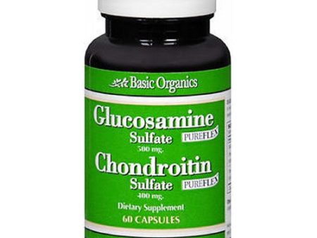 Basic Organics Glucosamine Sulfate And Chondroitin Capsule 60 caps By Basic Organics on Sale