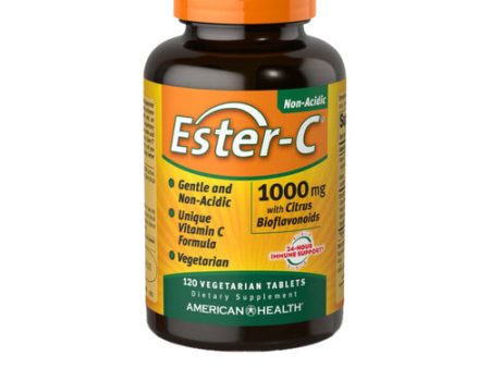 Ester-c With Citrus Bioflavonoids 120 Vegitabs By American Health Online