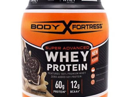 Super Advanced Whey Protein Vanilla 2 lbs By Body Fortress For Sale