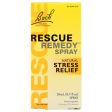 Rescue Remedy Natural Stress Relief Spray 20 ML By Bach Flower Essences Hot on Sale