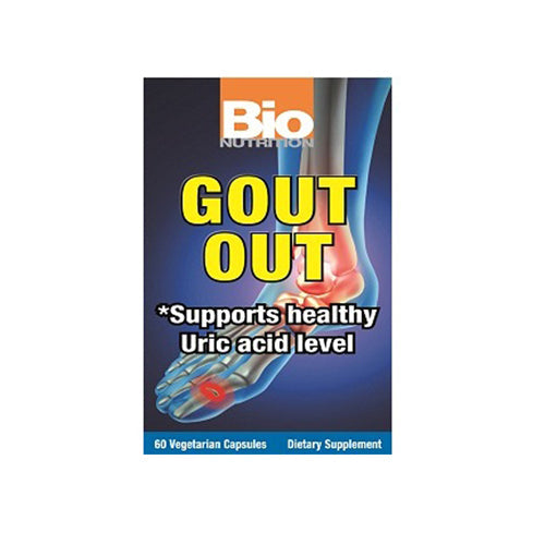 Gout Out 60 VCaps By Bio Nutrition Inc Hot on Sale