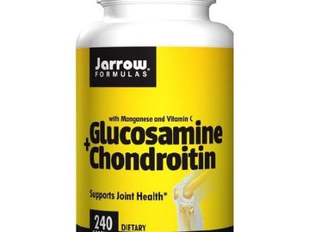 Glucosamine + Chondroitin 240 Caps By Jarrow Formulas Hot on Sale