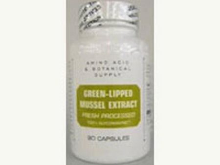 Green Lipped Mussel 60 Cap By Amino Acid & Botanical Supply For Discount