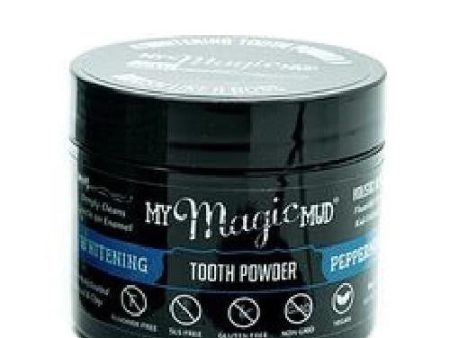 Activated Charcoal Tooth Powder Peppermint - 1.06 Oz Hot on Sale