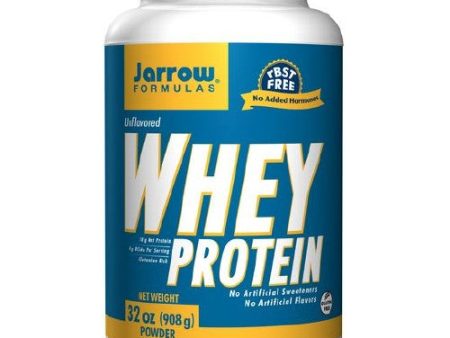 Whey Protein All Natural 32 oz, 908 mg, (2 lbs) By Jarrow Formulas on Sale