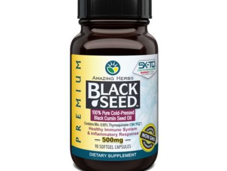 Black Seed 90 Sftgl By Amazing Herbs Online now