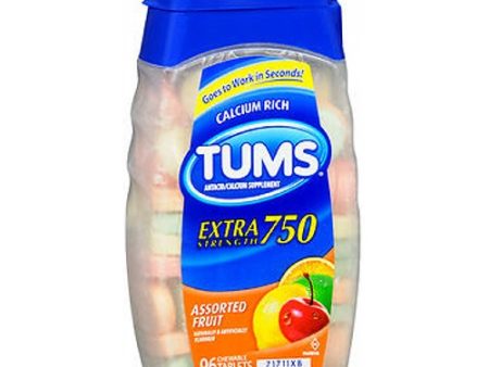 Tums Antacid Plus Calcium Supplement Assorted Fruit 96 tabs By The Honest Company Discount