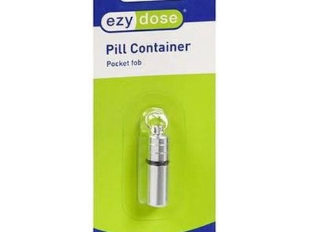 Apothecary Products Ezy Dose Ezy-Dose Nitro-Fresh Nickel-Plated Brass Pill Fob 1 each By Apothecary Products For Discount