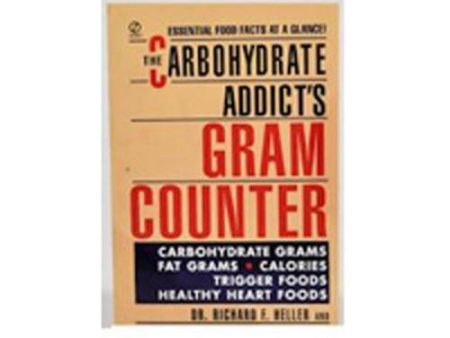 Carbohydrate Addicts Gram Counter Each By Books & Media For Discount