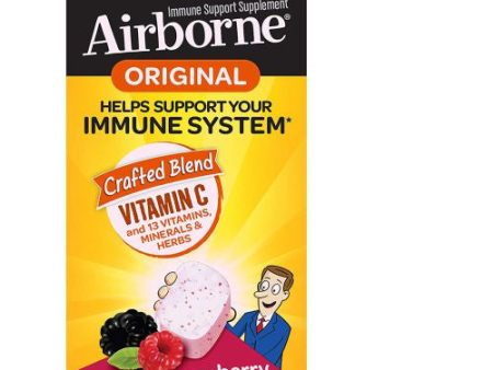 Airbone Chewable Berry 64 Tabs By Airborne Fashion