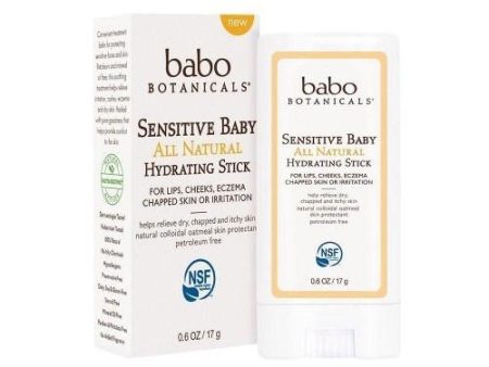 Sensitive Baby All Natural Hydrating Stick .6 Oz By Babo Botanicals Online Hot Sale