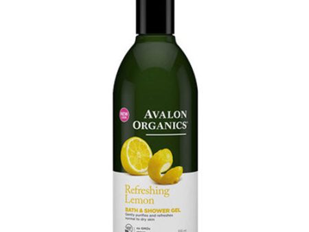 Bath & Shower Gel Organic Lemon 12 Oz By Avalon Organics Supply