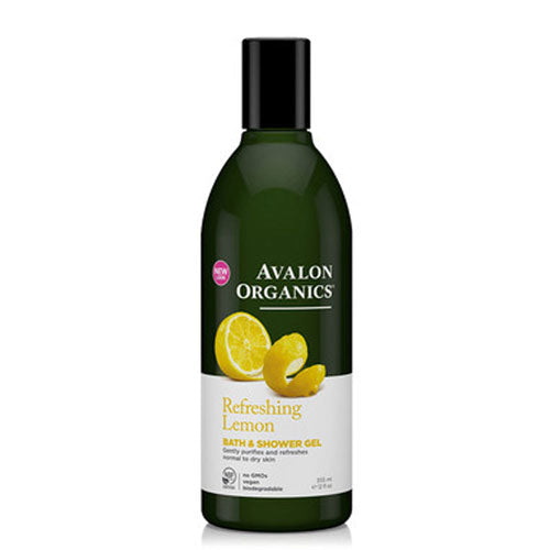 Bath & Shower Gel Organic Lemon 12 Oz By Avalon Organics Supply