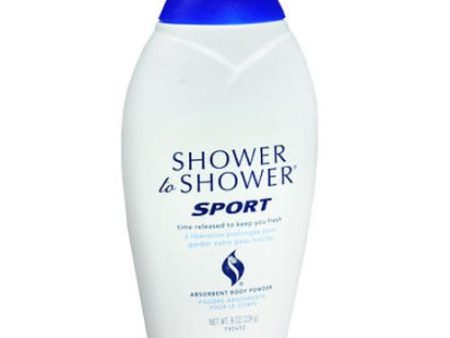 Shower To Shower Absorbent Body Powder Sport 8 Oz By Florajen Fashion