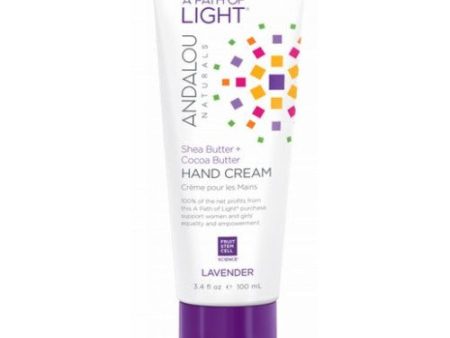 A Path of Light Hand Cream Lavender, 3.4 Oz By Andalou Naturals Cheap