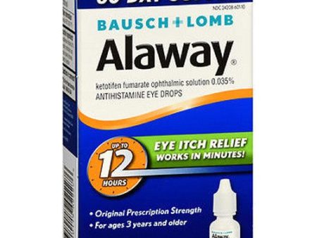 Bausch And Lomb Alaway Eye Itch Relief Drops 10 ml By Bausch And Lomb Supply