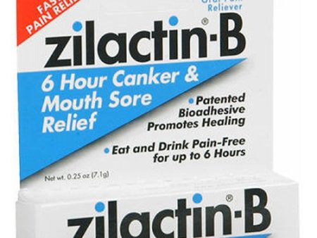 Blairex Zilactin-B Mouth Sore Gel 0.25 oz By Zilactin For Sale