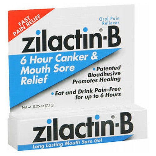 Blairex Zilactin-B Mouth Sore Gel 0.25 oz By Zilactin For Sale