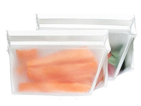 Volume Zip Bag 1 Cup Translucent 2 Count By Blue Avocado For Discount