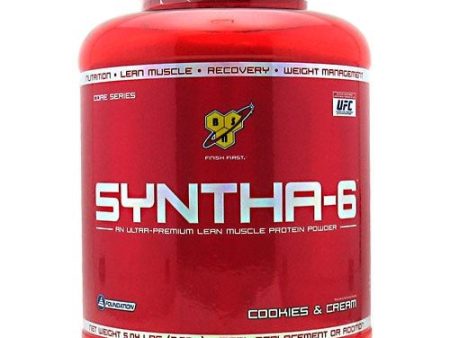 Syntha-6 Cookies and Cream 5 lbs By BSN Inc. Online