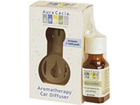 Commuter Pack (Car Diffuser With .5 Oz Oil) Lavender 2 Pc By Aura Cacia Cheap