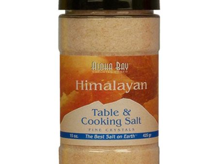 Himalayan Salt Table and Cooking Salt Cooking salt fine 15 OZ By Aloha Bay Online Hot Sale