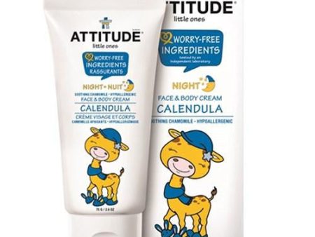 Face & Body Cream Calendula 2.6 oz By Attitude Online Sale