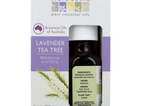 Tea Tree Essential Oil Lavender 0.5 Oz By Aura Cacia Online Hot Sale