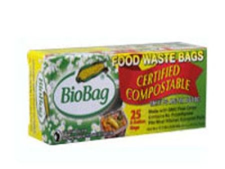 Food Waste Kitchen Bags 25 CT By BioBag Fashion