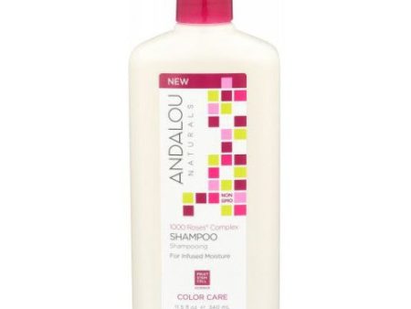 1000 Roses Complex Color Care Shampoo 11.5 Oz By Andalou Naturals Sale