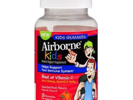 Airborne Gummies Kids Assorted Fruit, 42 Gummies By Airborne Sale