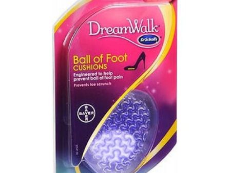 Dr. Scholl s DreamWalk Ball of Foot Cushions 1 Pair By Afrin Online now