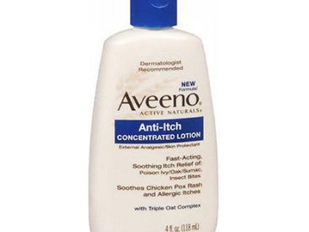 Aveeno Anti-Itch Concentrated Lotion 4 oz By Aveeno Fashion