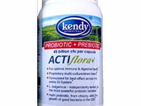 Actiflora Plus Prebiotic Probiotic 100 CAP By Kendy USA Supply