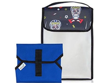 Peekaboo Mat Kit Skulls Bag 2 Count By Blue Avocado Cheap