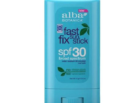 Sun Stick Fast Fix Spf30 0.5 Oz By Alba Botanica For Cheap