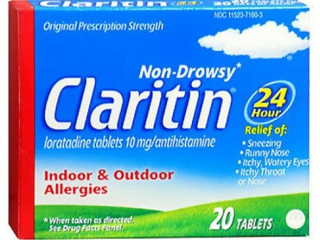 Claritin 24 Hour Allergy 20 tabs By Afrin Sale