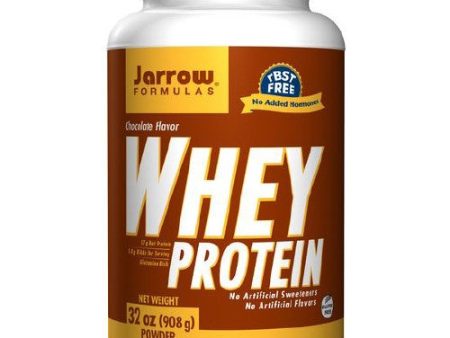 Whey Protein Chocolate 32 oz, 908 mg, (2 lbs) By Jarrow Formulas Sale