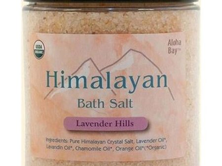 Himalayan Bath Salts Lavender, 24 Oz By Aloha Bay Hot on Sale