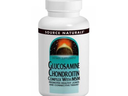 Glucosamine Chondroitin w MSM 240 Tabs By Source Naturals Fashion