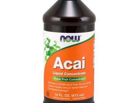 Acai Liquid Concentrate 16 oz By Now Foods For Cheap