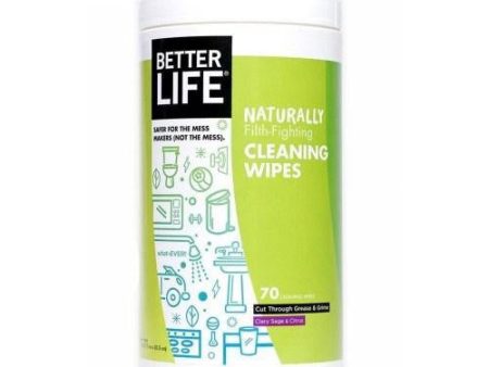 All-Purpose Cleaner Wipes 70 CT By Better Life Online Sale