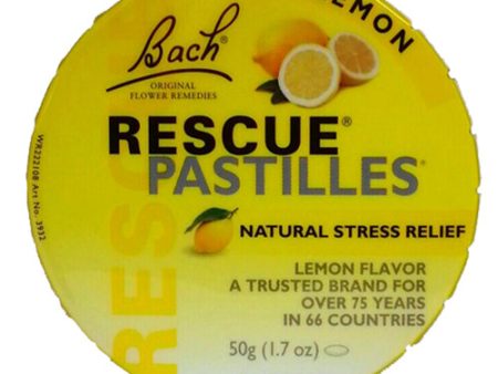 Rescue Pastilles Tin Lemon 1.7 Oz By Bach Flower Essences Cheap