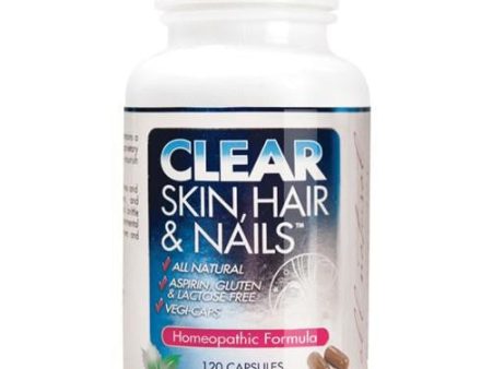 Clear Skin-Hair and Nails 120 vcaps By Clear Products Supply